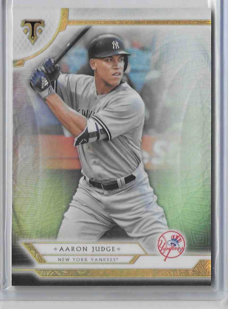 2018 Topps Triple Threads 49 Aaron Judge